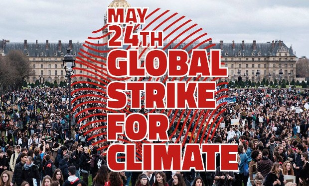 Emergenza clima. Pronto il secondo Global Strike: il 24 maggio milioni di giovani in piazza, nel mondo,